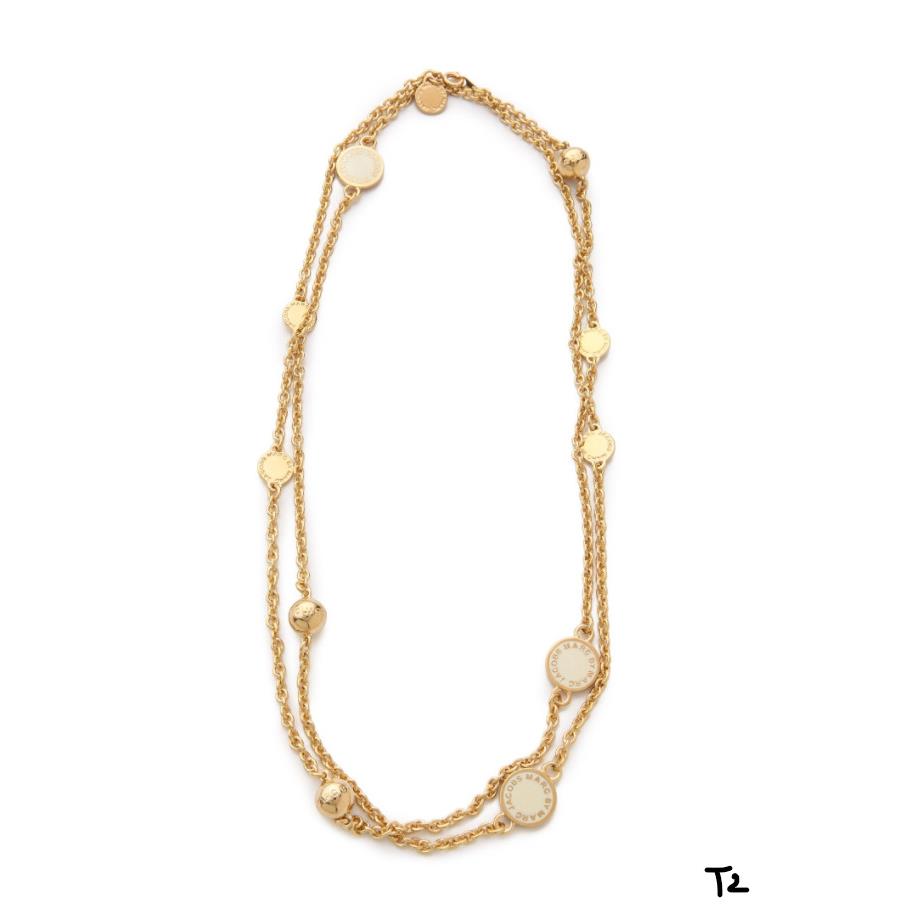 Marc by Marc Jacobs Women`s Natural Double Wrap Necklace 40 Inches
