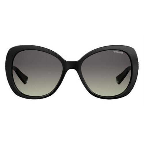 Polaroid 4063/S/X Sunglasses Women Black Square 56mm