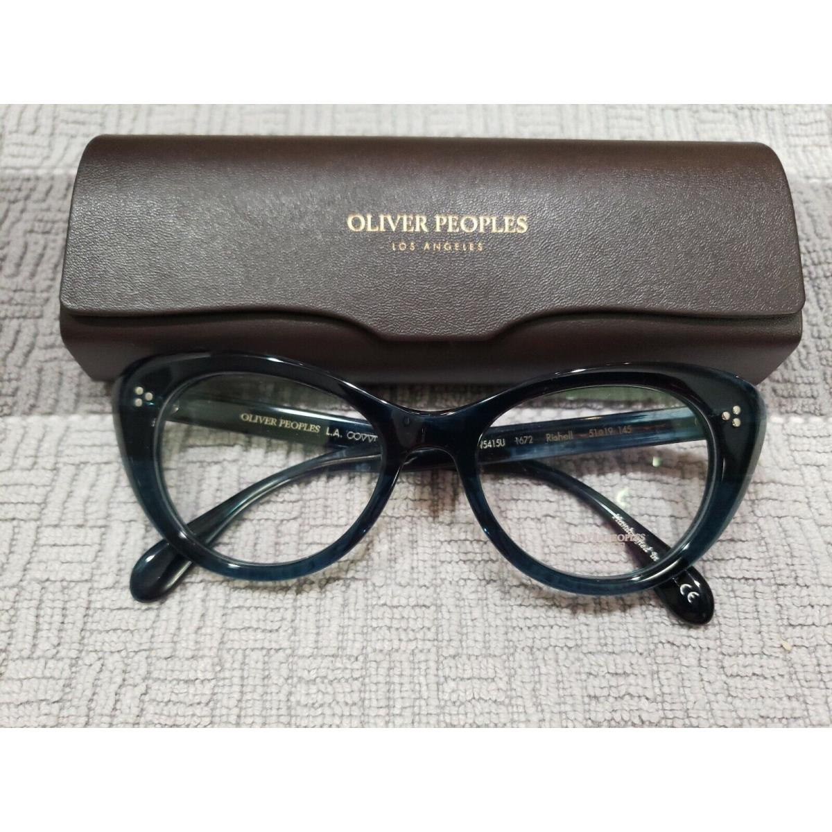 Oliver Peoples OV5415U 1672 Eyeglass Frames Rishell Striped Blue 51 19 140