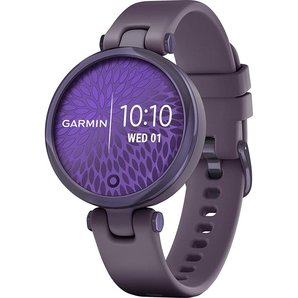 Garmin Lily Sport Edition Fitness Watch - Choose Col Midnight Orchid/ Deep Orchid (010-02384-02)