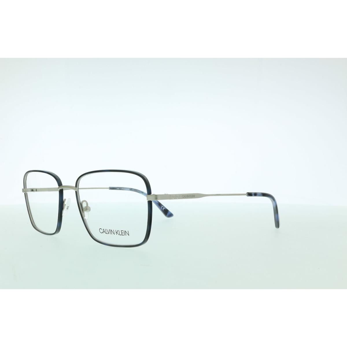 Calvin Klein CK20114 456 Navy Tortoise Modified Rectangle Eyeglasses