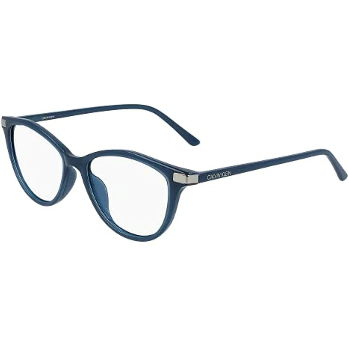 Calvin Klein CK19531 430 Milky Teal Eyeglasses 53mm with CK Case