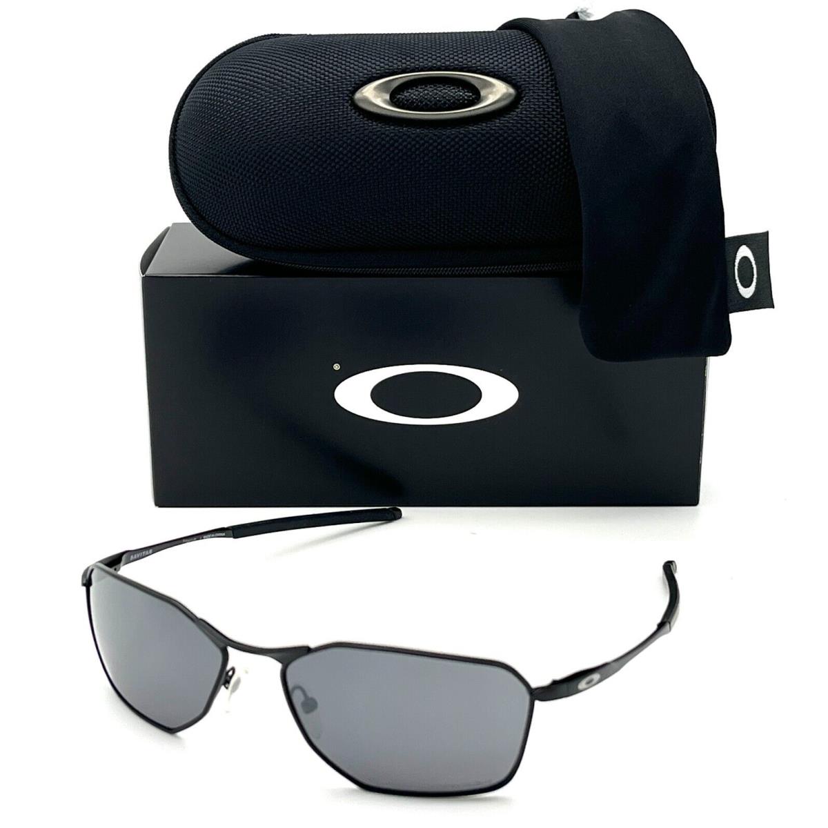 Oakley Savitar OO6047-01 Stain Black / Prizm Black 58mm Sunglasses