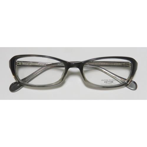 Oliver Peoples Marcela Simple Elegant Hip Eyeglass Frame/glasses/eyewear Gray / Brown