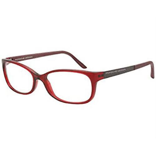 Porsche P8247-D 55 Red Eyeglasses
