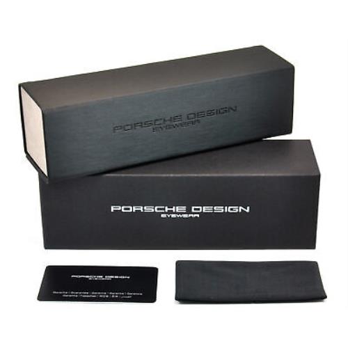 Porsche sunglasses  - Gray Frame, Demo Lens Lens 0