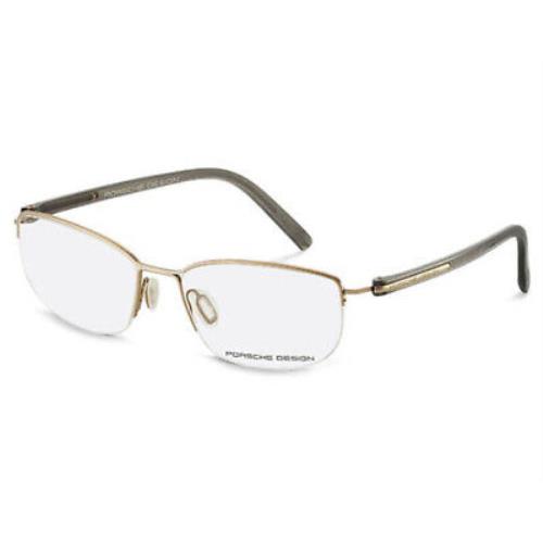 Porsche P8244-B 54 Gold Eyeglasses