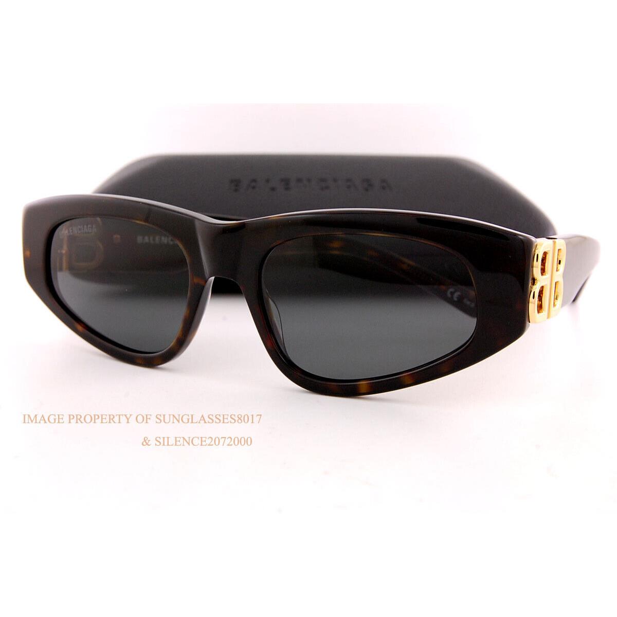 Balenciaga Sunglasses BB 0095/S-002 Havana-gold/grey For Women