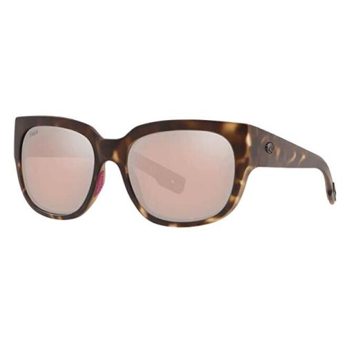 Costa Del Mar Waterwoman Sunglasses - Polarized MtShadowTort/CopperSilvMirror