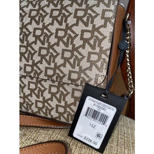 beige dkny purse
