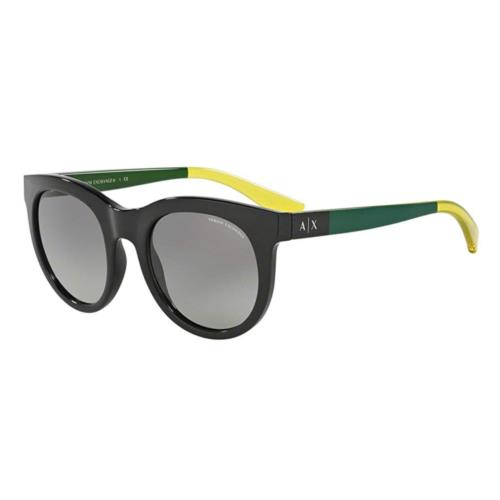 Armani Exchange AX 4053S - 815811 Sunglasses Black / Grey 51 mm