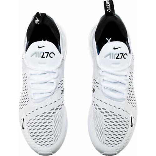 Nike shoes  - White/White/Black Main 2