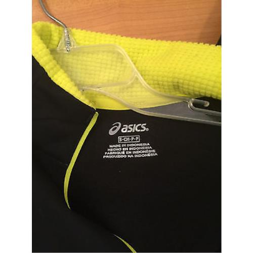 ASICS clothing  - Black/ Lime 5