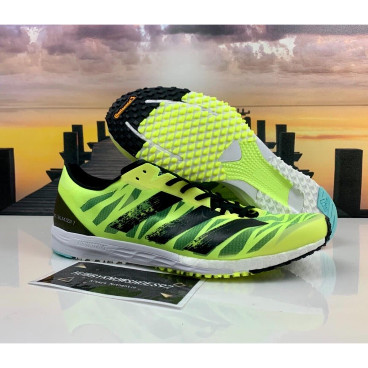 Adidas Adizero Takumi Sen 7 Sunrise Pack Running Shoes Men`s Size 11.5 12 13