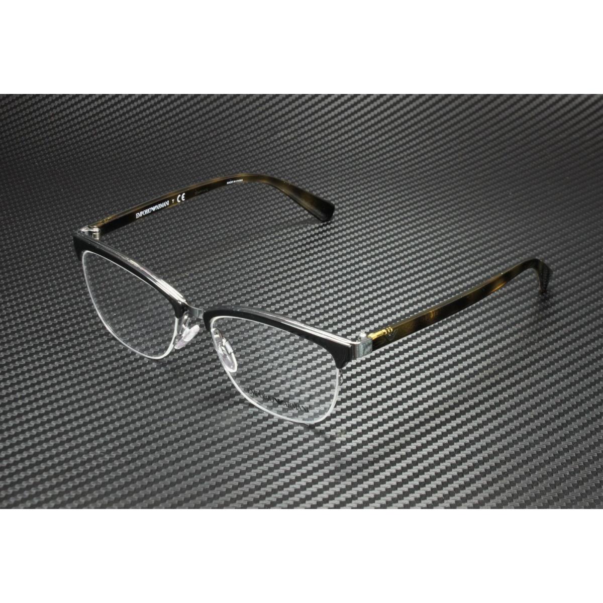 Emporio Armani EA1066 3010 Gunmetal Black Demo Lens 52 mm Men`s Eyeglasses