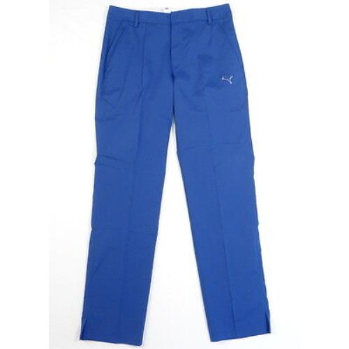 Puma Cell Dry Moisture Wicking Blue Golf Tech Pants Men`s
