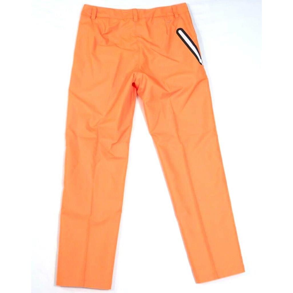 orange golf pants puma