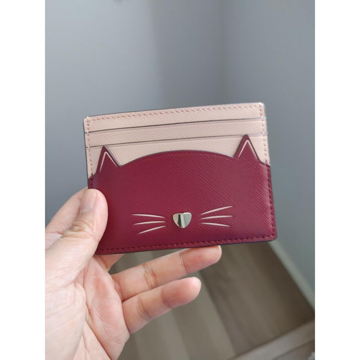 Kate Spade Meow Small Slim Cardholder