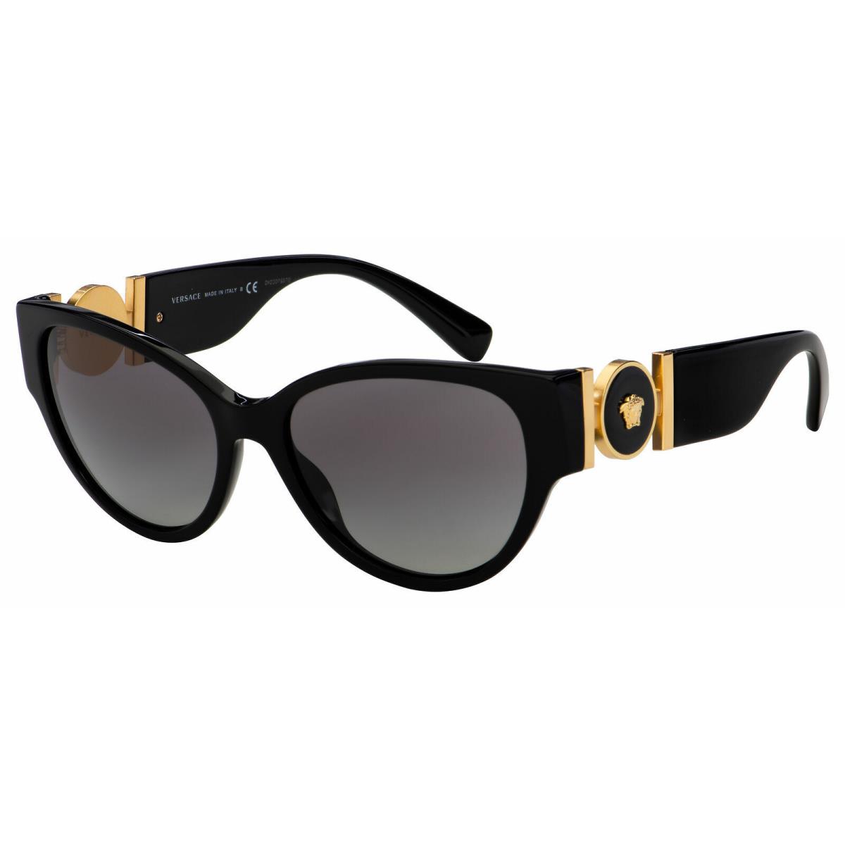 Versace Sunglasses VE4368 GB1-11 56mm Black / Grey Gradient Lens