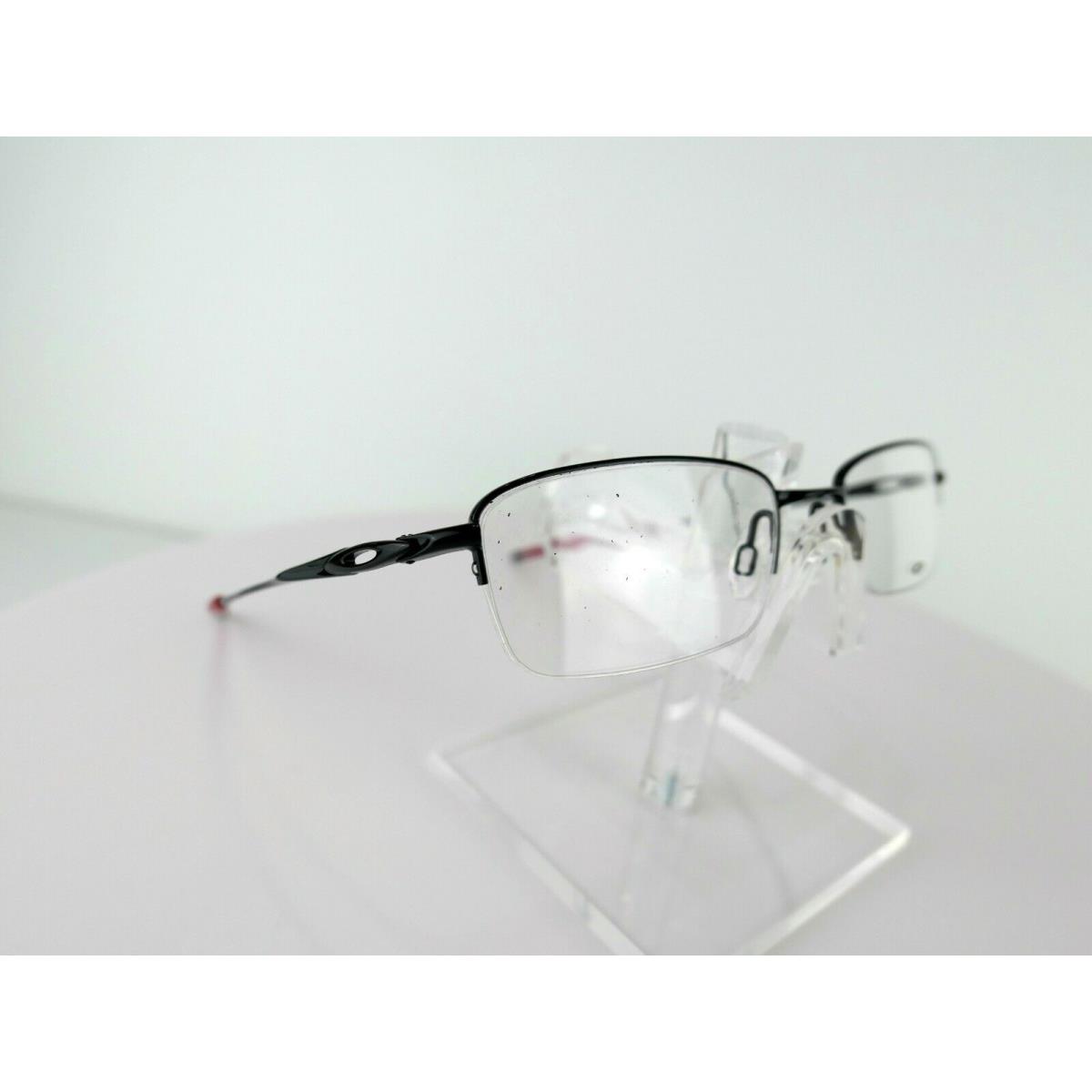 Oakley eyeglasses  - Black , Polished Black / Red Frame 6