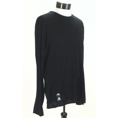 Adidas Boston Marathon LS Shirt Running Wool Blend Black CX1930 Mens L