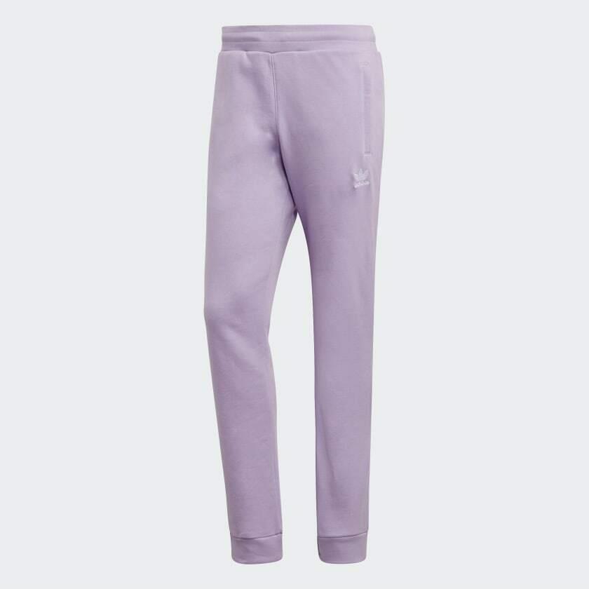 Adidas Originals 270 Trefoil Essentials Pants Purple Glow Medium DV1538