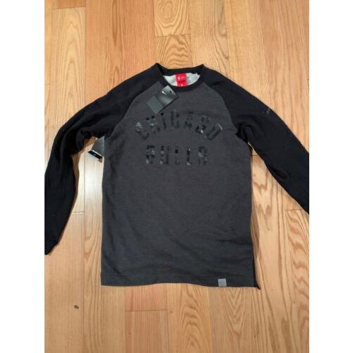 Nike Chicago Bulls Nba Black Sweater Shirt Size S 870705-032 Basketball