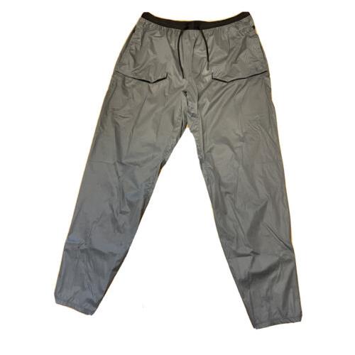 Nike Tech Pack Men`s Ultra Reflective Gray Running Pants CJ5756 068 Size Large