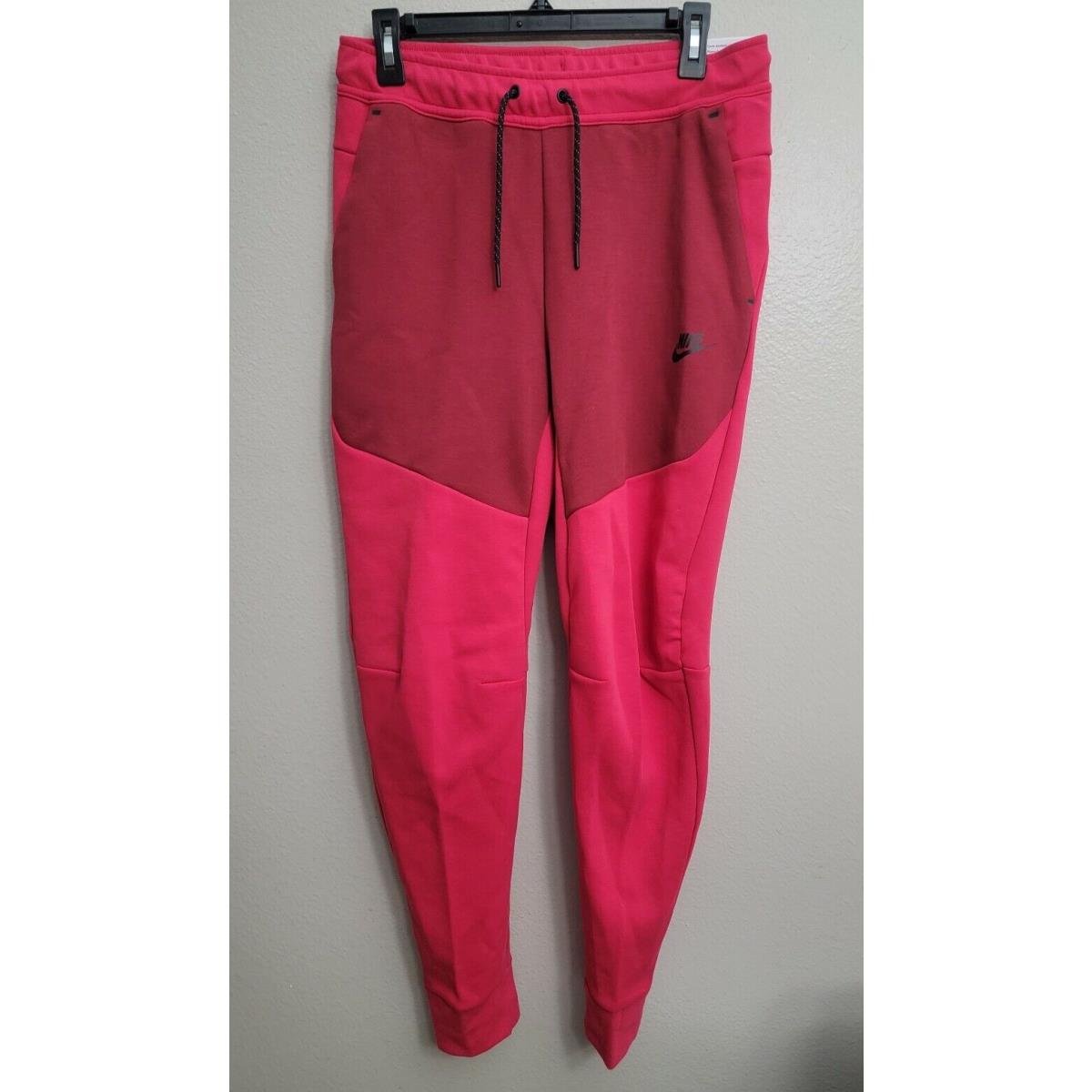 Nike Sportswear Tech Fleece Jogger Pants Very Berry Mens Size Small CU4495 643 S