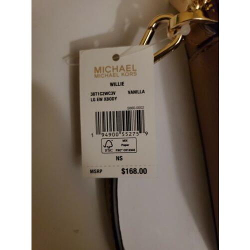 Michael Kors  bag  Jet Set Signature - Natural / Acorn / Gold Exterior, Beige Lining 4