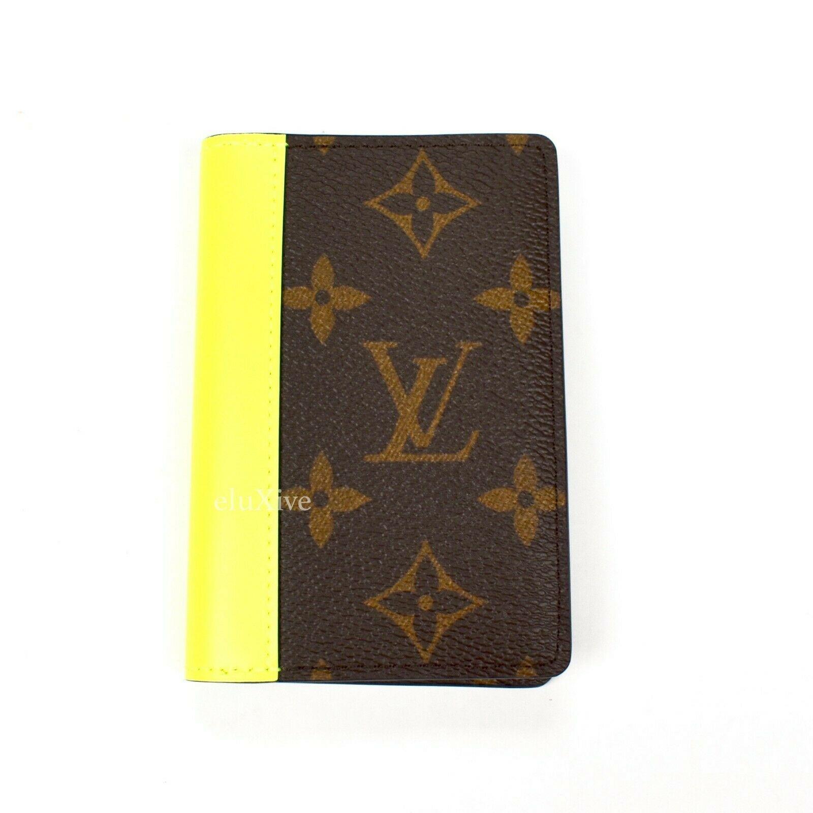 Louis Vuitton Brown Monogram Macassar Pocket Organizer Wallet Fluo