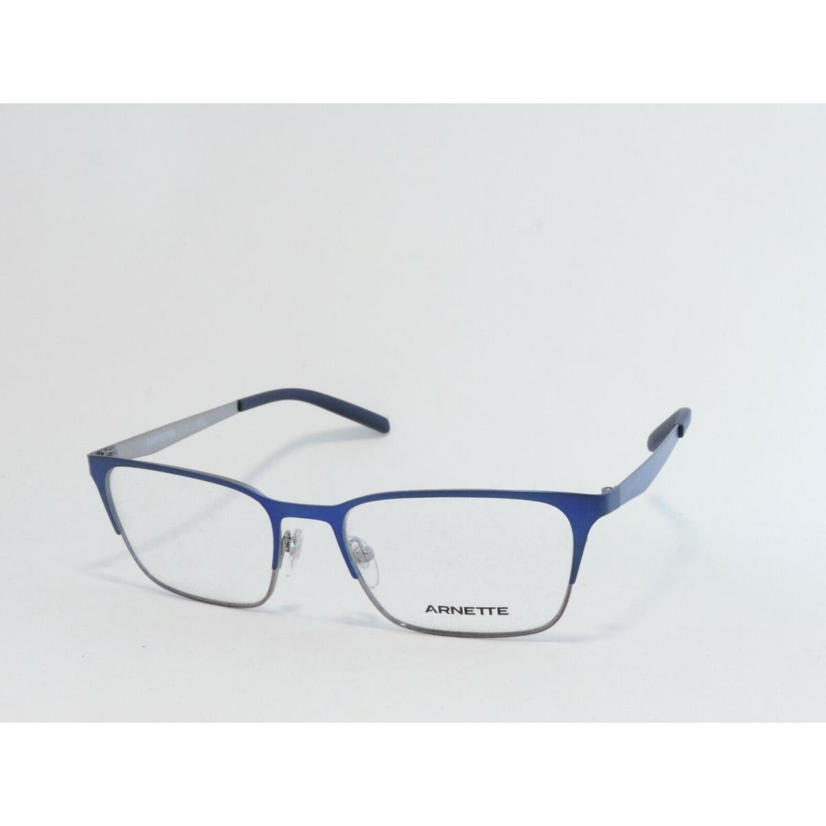 Arnette Fizz 6124 Metal Eyeglass Frames 711 Matte Blue/gunmetal 54-18-145