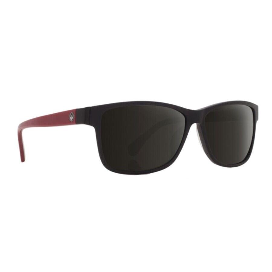 Dragon Alliance Exit Row Matte Black Grey Sunglasses