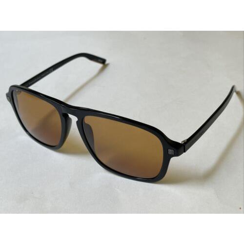 Ermenegildo Zegna EZ0170/S 01E Black/brown Sunglasses Zeiss 58-18-140