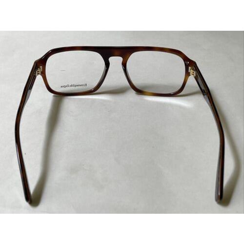 Ermenegildo Zegna eyeglasses  - Black , Havana Frame, Clear Lens 1