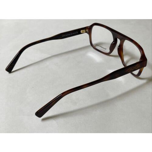 Ermenegildo Zegna eyeglasses  - Black , Havana Frame, Clear Lens 2