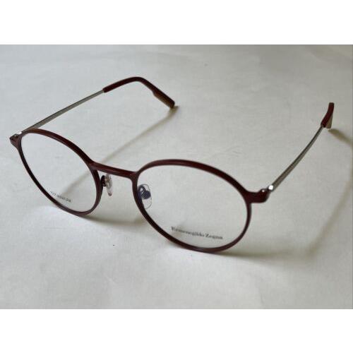 Ermenegildo Zegna EZ5195/V 067 Burgundy Titanium Frame 51/21/150