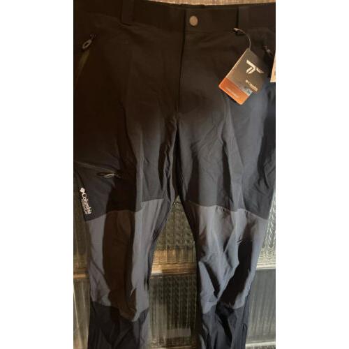 Columbia Sportswear Titanium Black Omni-shield Men Size 34 Regular Golf Pants