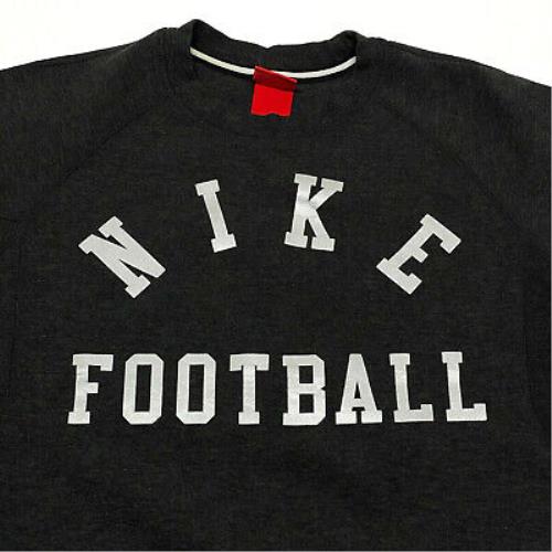 Nike Men`s Football Fleece 1.0 Pullover Sweatshirt Dark Gray 629332-032