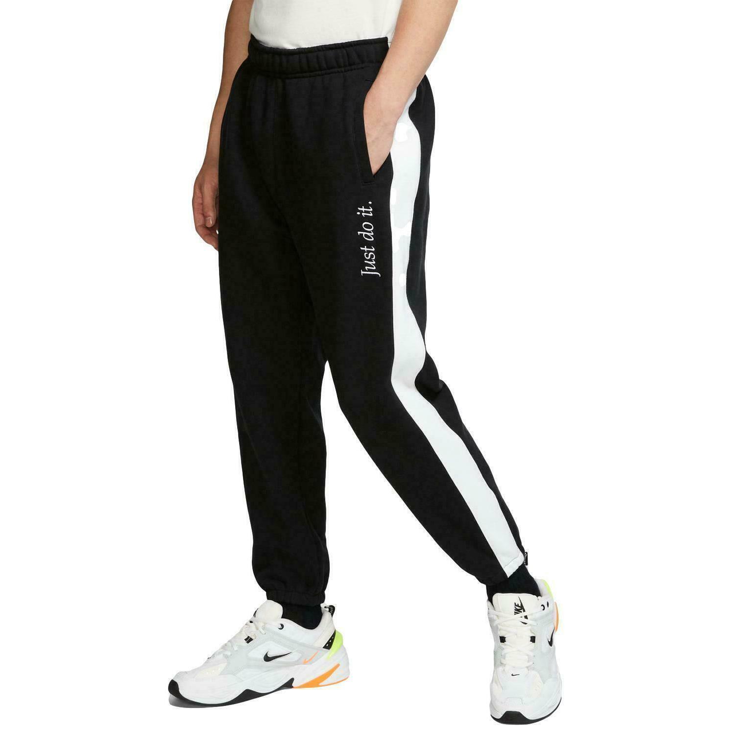 Nike Sportswear Men`s Jdi Heavyweight Fleece Pants Black BV5535-010