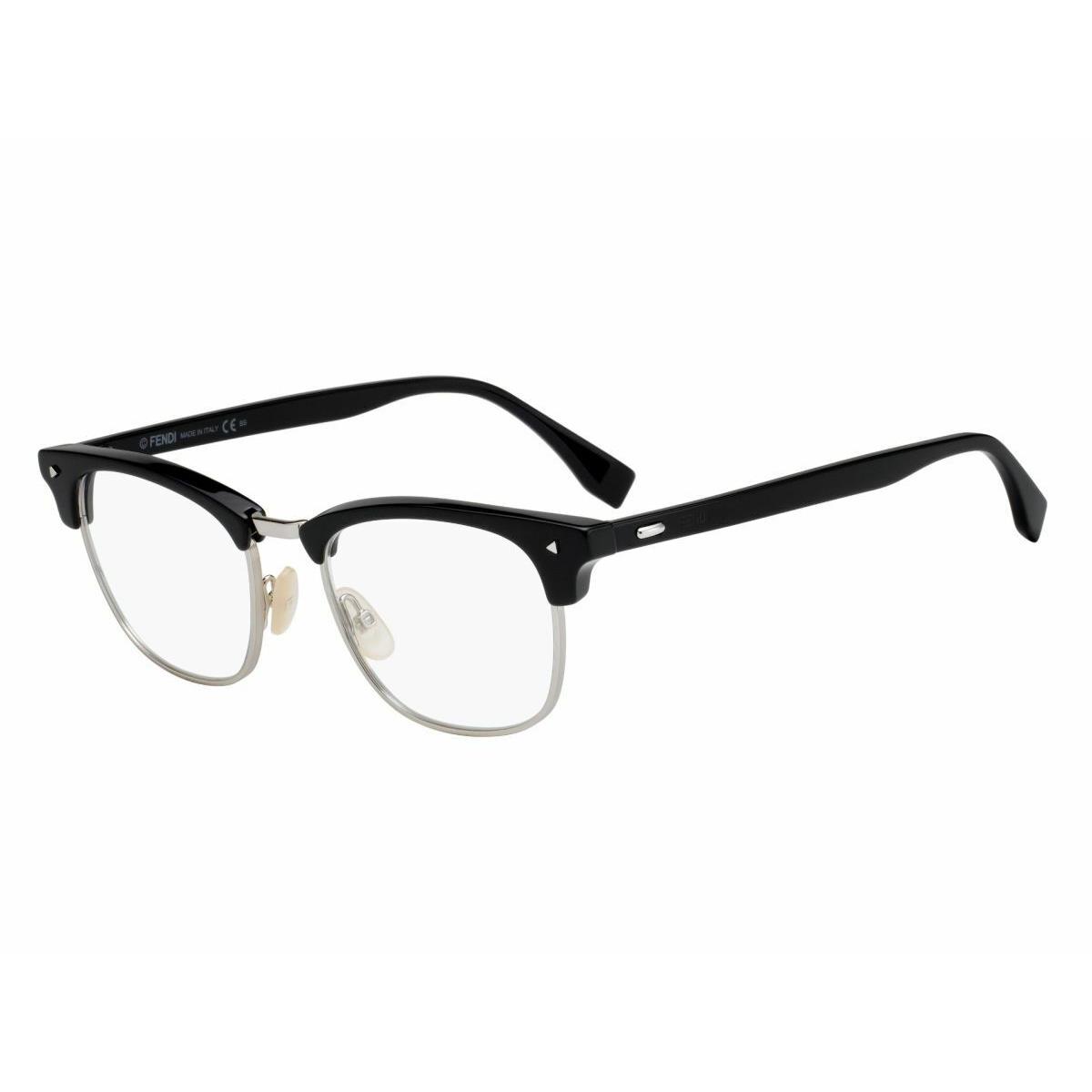 Fendi Eyeglasses FFM0006 80700 50mm Black / Demo Lens - Black, Frame: Black