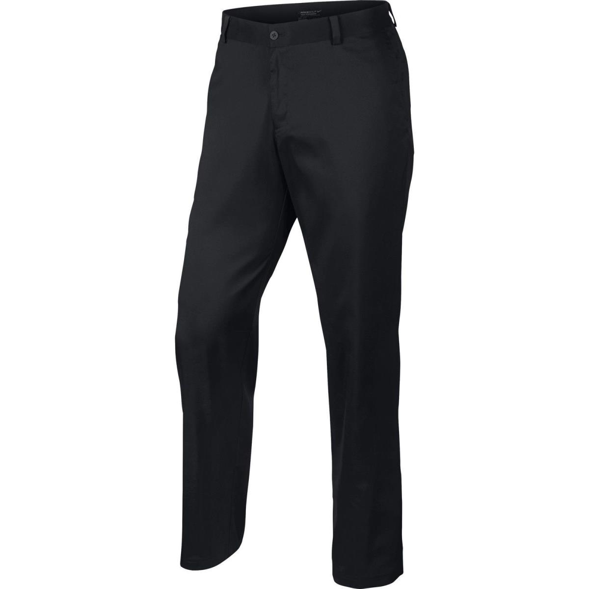 Nike Golf Dri-fit Flat Front Tech Pants Black