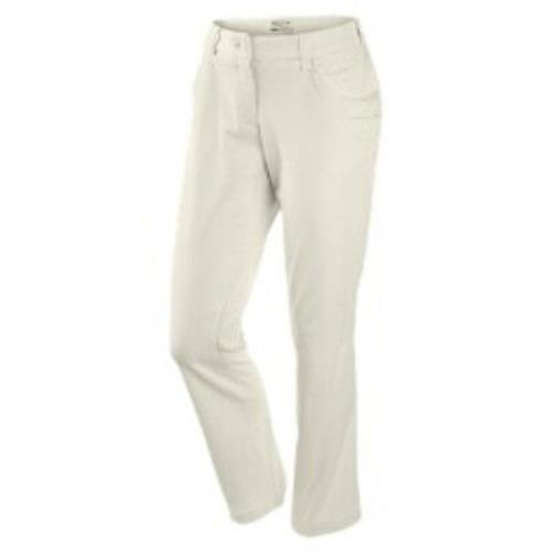 Women s Nike Golf Tour Premium Novelty Pants 483641-105 Cream Size 10 14