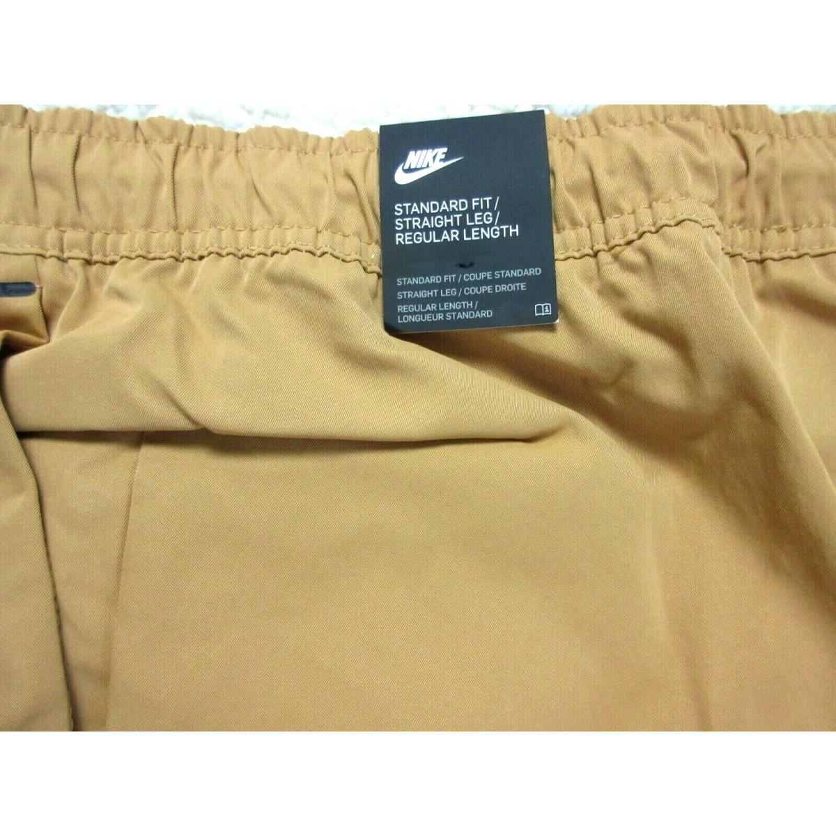 Nike clothing Sportswear Pants - Brown/Black , Flax/Black Manufacturer 3
