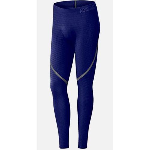 Adidas Alphaskin 360 Compression Long Tights Pants Mystery Ink Blue Mens S M L