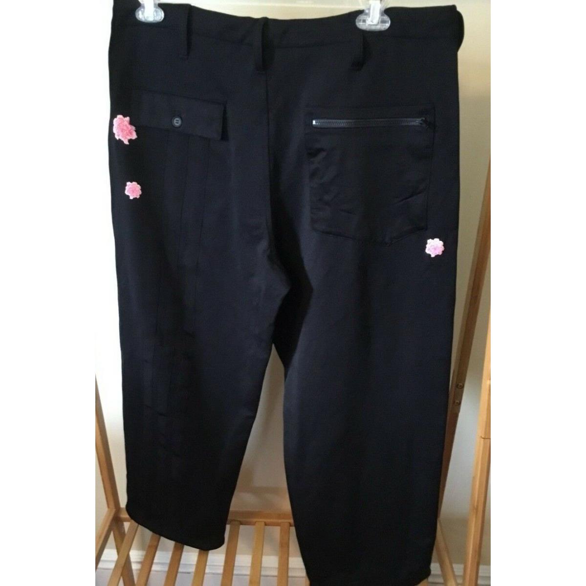 Adidas Y-3 Yohji Yamamoto Bashyo Harden DN8818 Men`s Wide Floral Black Pants