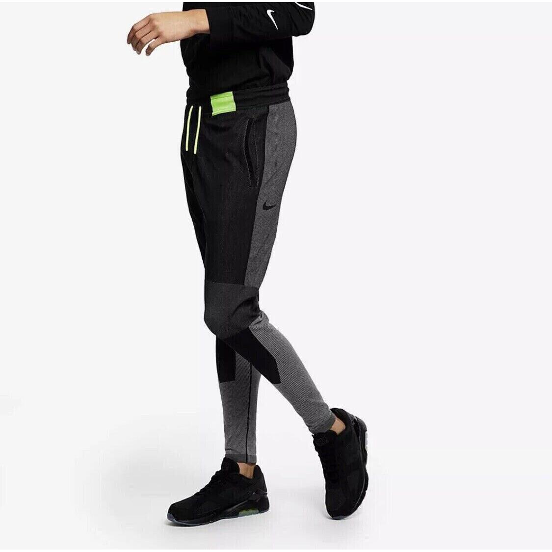 Nike Mens AR1589-010 Black Grey Sportswear Tech Pack Knit Jogger Pant Size M