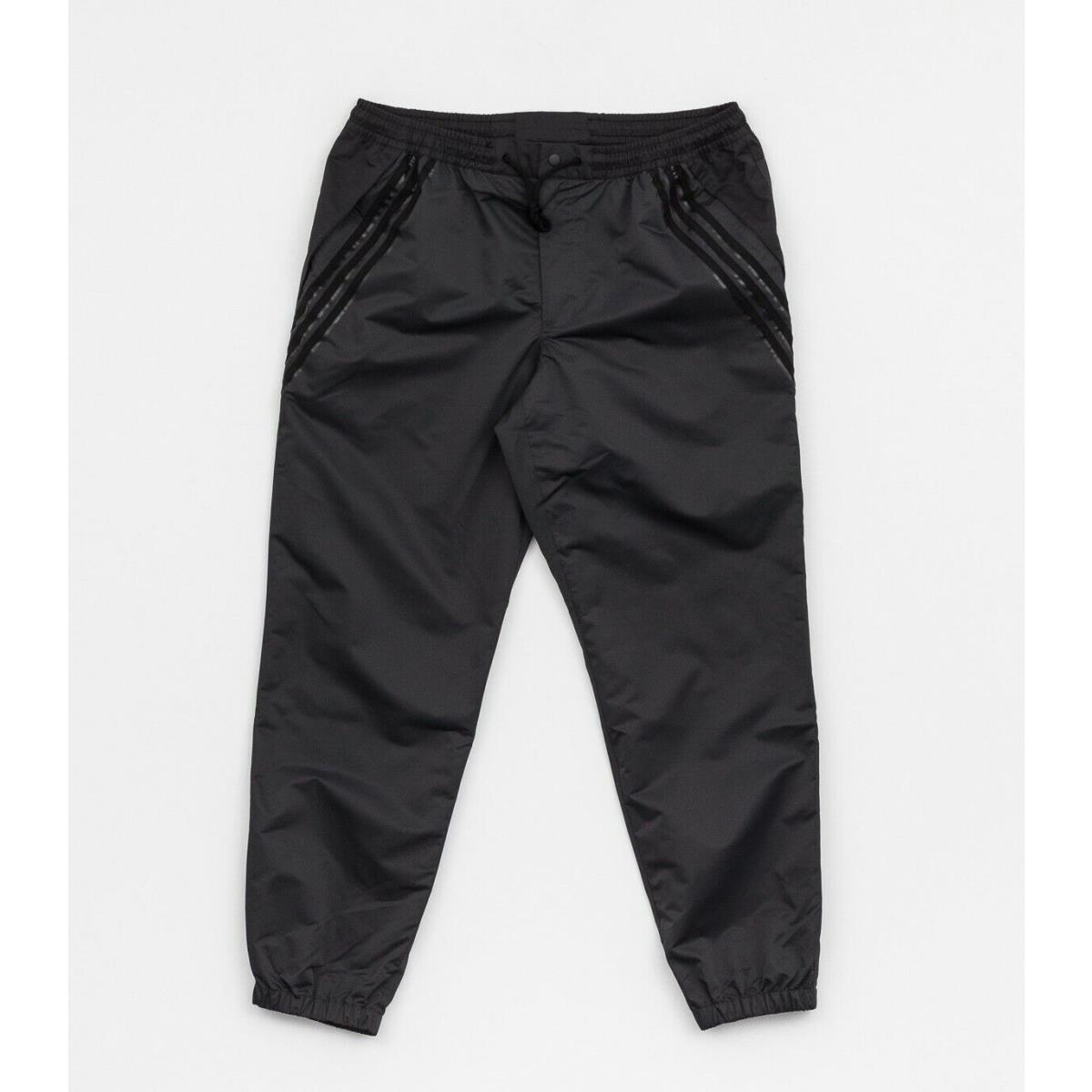 Adidas Men`s Number Athletic Pants - DH6652 - Carbon/black - Large