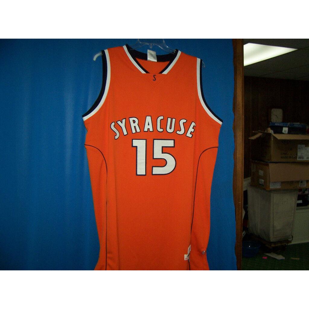 Adidas Men Syracusecollegejersey Carmelo Anthony 15 Size 3 XL