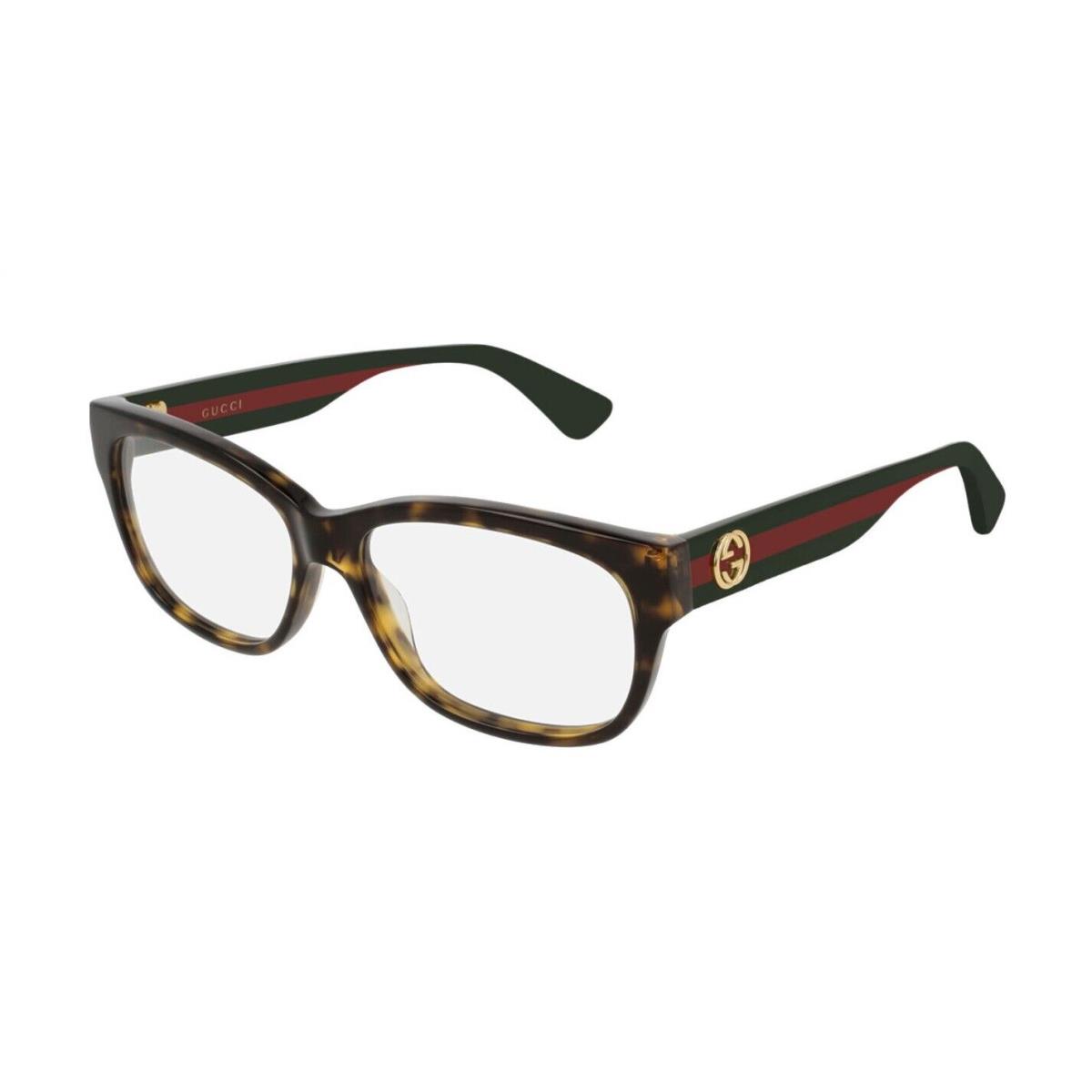 Gucci Women Eyeglasses Gg0278o 012 Havana Frame Clear Lens 889652871769 Gucci Eyeglasses